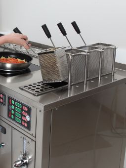 Cocedor automático Rigoletto con cuatro cestas